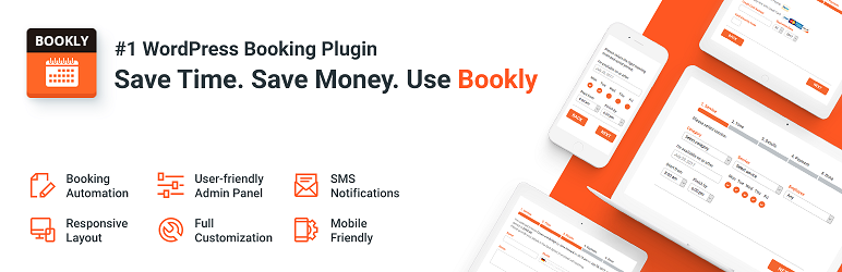 Online Scheduling and Appointment Booking System – Bookly WordPress plugin banner